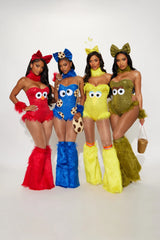 Friendly Street Creature 5 Piece Costume Set