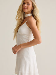 Holland Linen Mini Dress