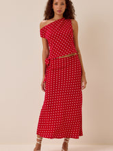 Jaycee Dot Midi Skirt