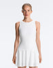Oysho Embroidered Comfortlux Short Dress In Off-White