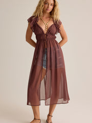 Lia Tie Front Kimono