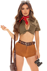 Safari Sexy Explorer 7 Piece Costume Set