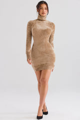 fawn chenille mini dress - sale