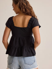 Leylani Tiered Babydoll Top