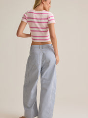 Tate Stripe Sweater Top