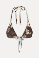 Paradise Micro Halter Bikini Top - Saddle Up