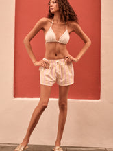 Resort Stripe Shorts Coverup