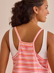 Hang Tough Striped Mini Dress