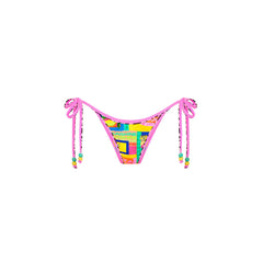 Double Bind Cheeky Tie Bikini Bottom - Sun Honey