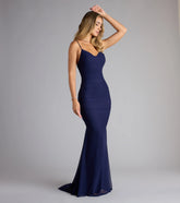 Bonnie Ruched Mesh Mermaid Dress