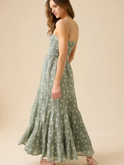 Baylor Embroidered Maxi Dress