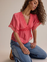 Evanelle Lace Babydoll Top