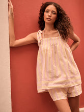 Resort Stripe Tank Coverup