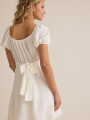 Delilah Crossover Mini Dress