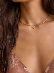 Radiant Grace Cross Necklace