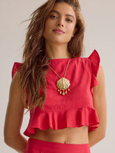 Lunella Tie Back Crop Top