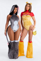 Pout And Play 3 Piece Costume Set