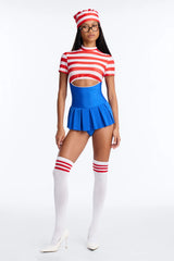 Find Me Babe 4 Piece Costume Set