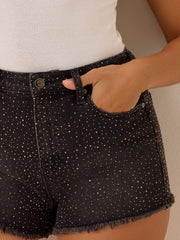 Maren Rhinestone Shorts