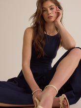 Annaliese Basque Waist Maxi Dress