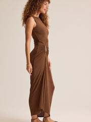 Jenni Draped Maxi Dress
