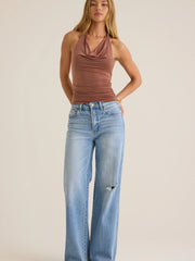 Brylee Halter Tie Top