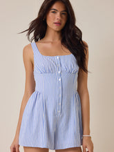 Moran Striped Romper