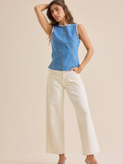 Jolene Denim Top
