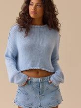 Daniella Eyelet Denim Mini Skirt