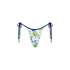 Micro Thong Tie Side Bikini Bottom - Blue Crush