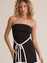 June Tie Waist Mini Dress