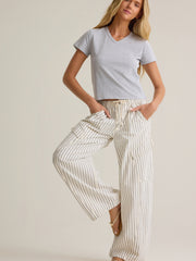 Alana V Neck Fitted Tee