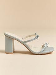 Wendy Double Bow Kitten Heels