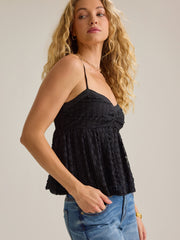 Reeve Lace Ruffle Tank