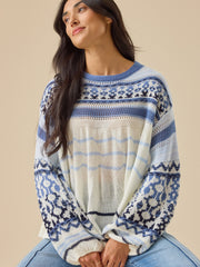 Belle Boho Babydoll Sweater