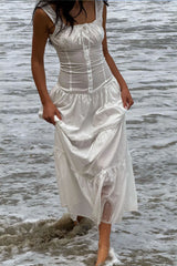 Christabelle Ruffle Maxi Dress - Sunrose