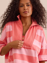 Steady Stripe Quarter Zip