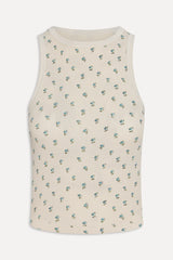 Emma Thermal Tank Top - Spring Dreaming
