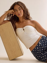 Ember Strapless Hardware Top