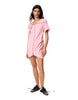 Desigual Hooded Dress Masha Popova In Pink