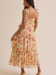 Vivian Floral Maxi Dress