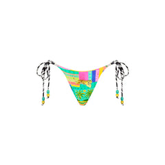 Thong Tie Side Bikini Bottom - Sun Honey
