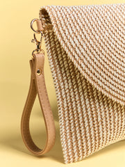 Woven Envelope Crossbody