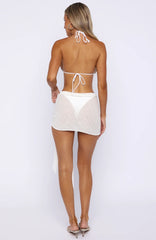 Catching Waves Sarong White