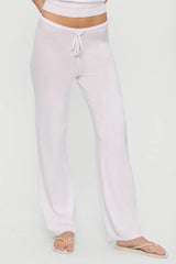 Mellow Knit Pants - White
