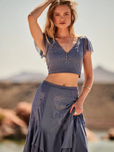 Carlin Embroidered Top