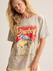 Western Cowboy Oversized Tee