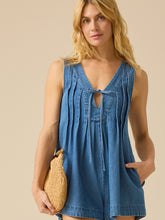 Evie Denim Romper
