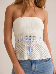 Siena Crochet Tube Top