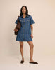Nobody'S Child Mid Denim Shirt Mini Dress In Blue